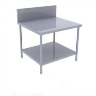 B&agrave;n inox 2 tầng mặt vu&ocirc;ng