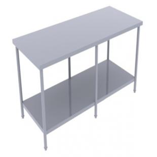 B&agrave;n inox 2 tầng mặt