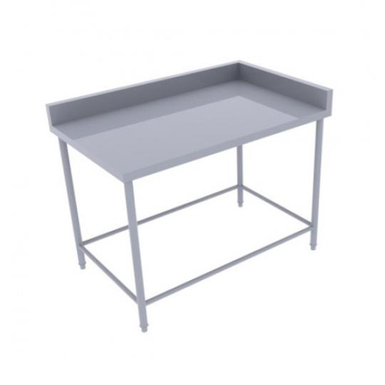 b&agrave;n inox c&oacute; th&agrave;nh chắn g&oacute;c