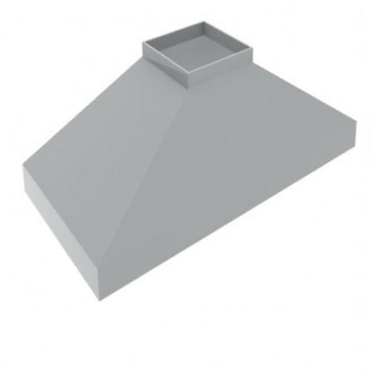 Chụp h&uacute;t kh&oacute;i inox kim tự th&aacute;p
