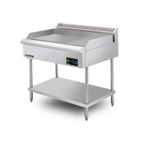 Bếp chi&ecirc;n nữa nh&aacute;m nửa phẳng EG3500HRFS-17