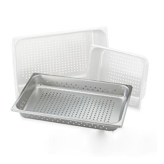 Khay GN inox đục lỗ 1/1