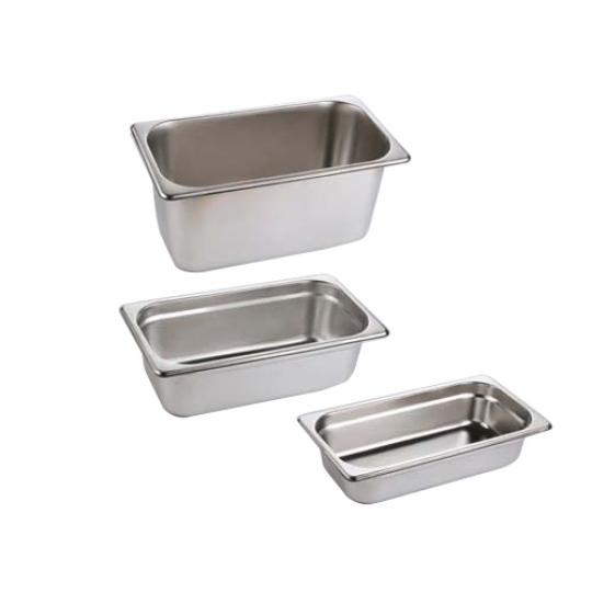 Khay inox GN 1/3 thực phẩm