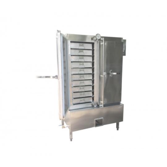 tủ nấu cơm 100kg gas v&agrave; điện