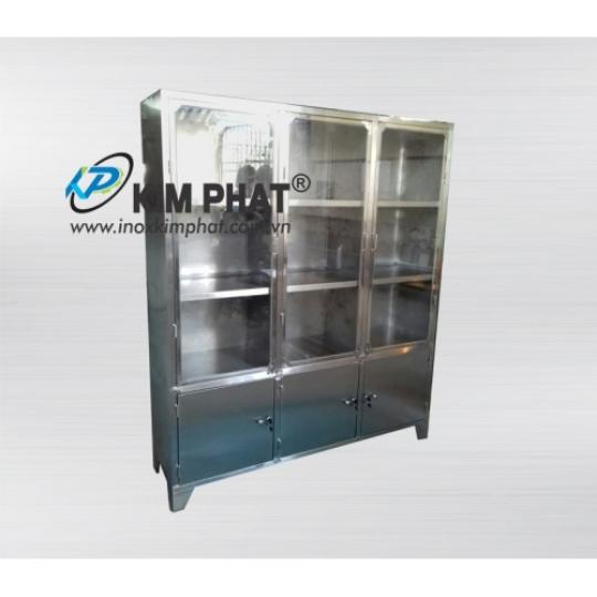 TỦ 3 TẦNG MẶT C&Oacute; HỘC TỦ MỞ